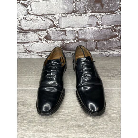 Filipe Sousa Black Patent Leather Oxfords Lace Up Shoes Women’s Sz 38EU/7.5M US - Picture 12 of 16